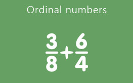 Ordinal numbers